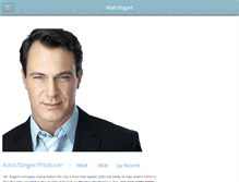 Tablet Screenshot of mattbogart.com